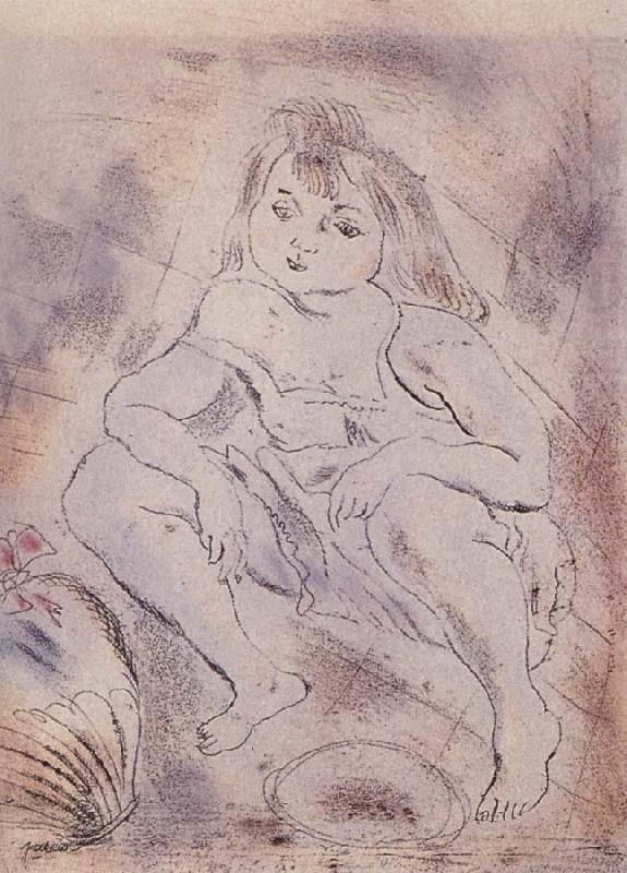 Jules Pascin Lucky girl china oil painting image